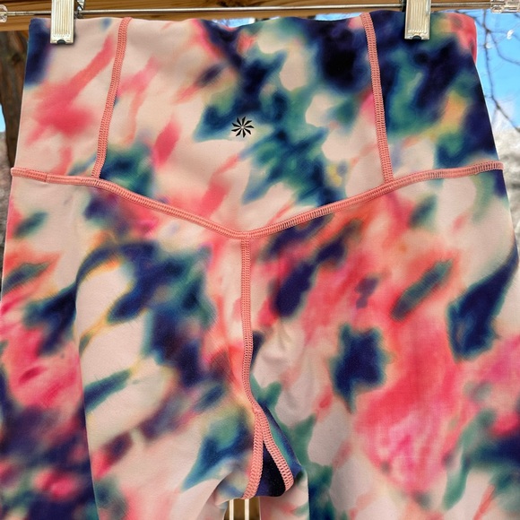 Athleta Elation Tie Dye 7/8 Tights Leggings Small - Picture 5 of 16